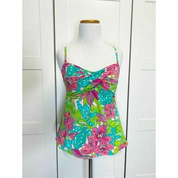 Lilly Pulitzer Other - Lilly Pulitzer Tankini Top Multi Skip On It Large